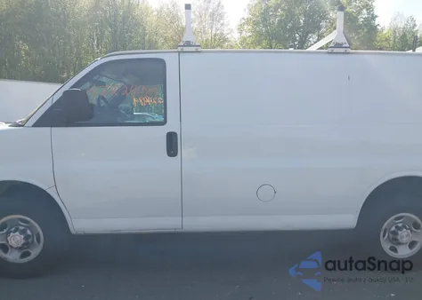 2019 Chevrolet Express 2500 Work Van from USA, damaged, VIN 1GCWGAFP2K1251874